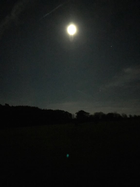 Kanzel bei Vollmond