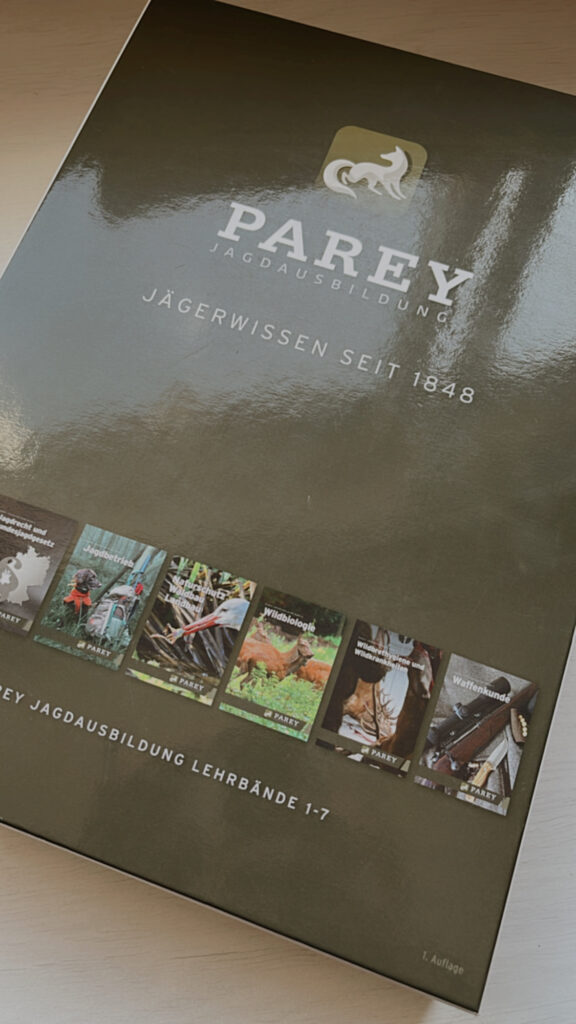 Lernhefte der Parey Jagdausbildung